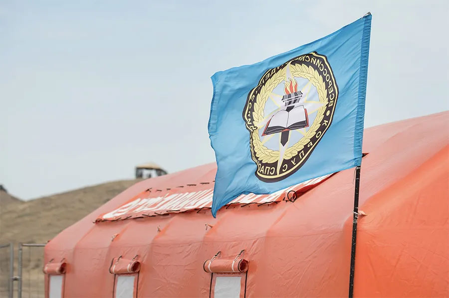 Палатка пневмокаркасная Фрегат ПКП Ф-43